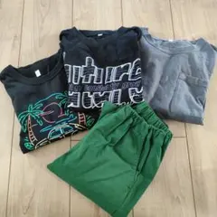 まとめ売り　男の子　130cm 140cm ロンT　ズボン