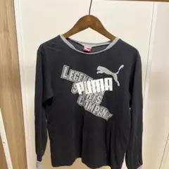 PUMA 長袖Tシャツ 150サイズ ブラックのサムネイル