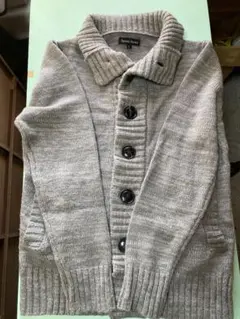 Spiral News グレー ニットカーディガン L