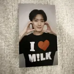 M!LK 山中柔太朗 終演後 愛知 1/17 トレカ