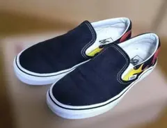 VANSスリッポン　ファイヤーパターンのサムネイル