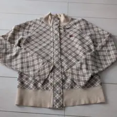 Burberry Blue Label ノバチェック ジップアップブルゾン38のサムネイル