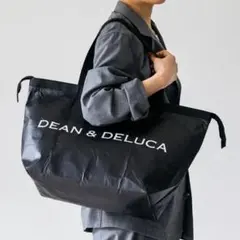 DEAN ＆ DELUCA エコバッグ トラベルバッグ再生PET ブラック