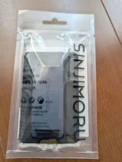 ​Sinjimoru スマホカードホルダー バンド付 ミッドナイトブルー 新品