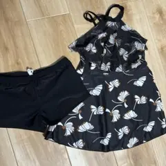 女の子　水着セパレート・パンツ2点セット　4XL（150センチ）　海　プール