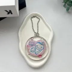 マタニティマーク 両面 【ハンドメイド】レジンキーホルダー