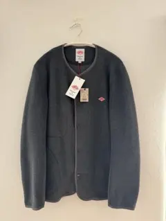 新品未使用　DANTON フリースジャケット　チャコール(L)