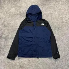ノースフェイス マウンテンパーカー ネイビー 黒 ジャケット フード収納可能