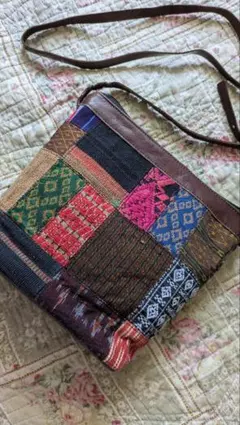 ありんこ様 ☆お値下げしました！☆ 西アジアの民芸パッチワークショルダー♪