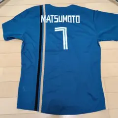 北海道日本ハムファイターズ　松本剛　ユニフォーム、Lサイズ、ビジター