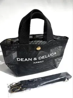 DEAN & DELUCA メッシュバッグ XS ブラック　RITZ ハワイ限定