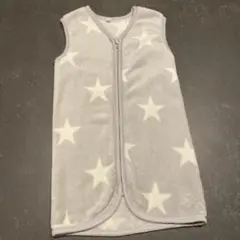 フリーススリーパー フリースベスト　星柄　80〜100㎝