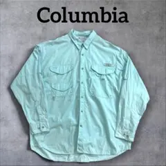 Columbia PFG 長袖シャツ XXL ミントグリーン ビッグシルエットのサムネイル