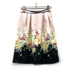 Harrods 膝丈花柄フレアスカート4032のサムネイル