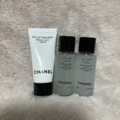 CHANEL サンプル ル リフト ローション エクラプルミエブライトクリーム