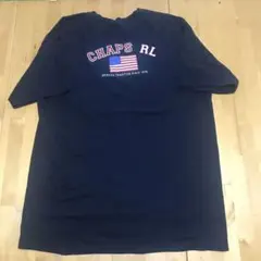 CHAPS RALPH LAUREN ポケット　Tシャツ Lサイズ ネイビーのサムネイル