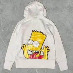 The Simpsons バート パーカー ホワイト
