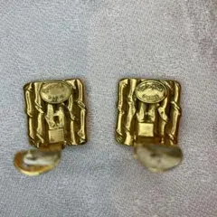 クレージュ／ゴールドイヤリング