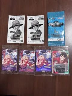 一番くじ プロモONE PIECE EMOTION 入場特典カード　ルフィ　他