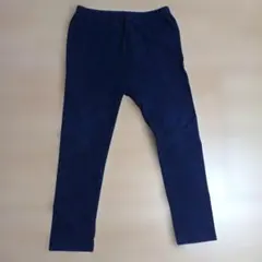 ユニクロ キッズ スパッツ レギンス ネイビー 100