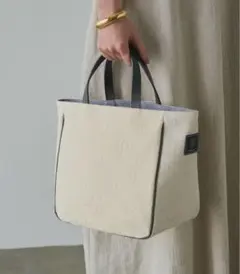 極美品✨2024ラシット 刺子 総柄 ワンショルダーバッグ ベージュ系 極美品✨2024ラシット 刺子 総柄 ワンショルダーバッグ ベージュ