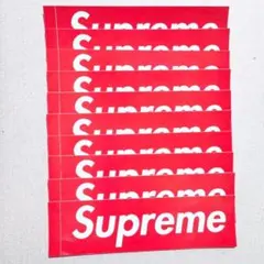 Supreme Box Logo ステッカー 10枚セット ノベルティ