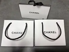 CHANEL ショッパー2枚＋ギフトボックス