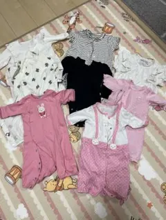 まとめ売り8着 ミキハウスファースト他ベビー 50 60 70新生児