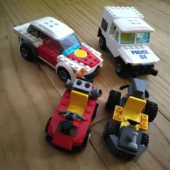 LEGO 自作　車両セット 4台