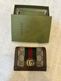 GG カードケース ウォレット (コイン＆紙幣入れ付き）