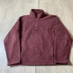 /L.L.Bean フリース　プルオーバー ジャケット　スナップ