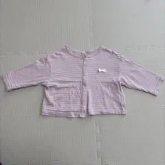 ピンクカーディガン 80サイズ