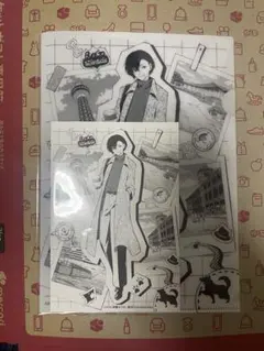 文豪ストレイドッグス 太宰治 神奈川近代文学館 限定 クリアファイルポストカード