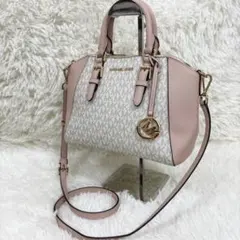 未使用✨ マイケルコース ショルダーバッグ ハンド ロゴゴールド金具 2way