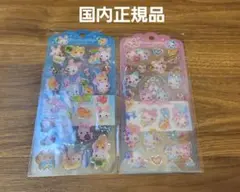 ドロップジュエリーシール　フワフワらびちゃん　まじかるみゅーちゃん