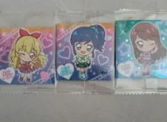 アイカツ　ウエハース　 星宮いちご 霧矢あおい 紫吹蘭　Soleil3点セット