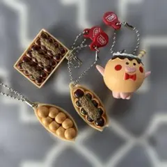▶︎銀だこたこ焼き キーホルダー 4種セット
