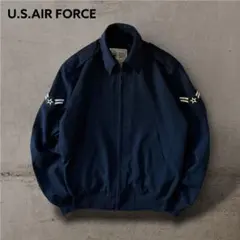 美品U.S.AIR FORCEユーティリティーライトミリタリージャケットネイビーのサムネイル