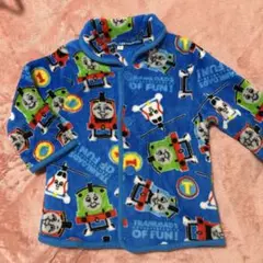 きかんしゃトーマス　パジャマ　フリース　羽織り　上着　95