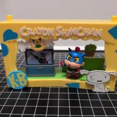 짱구 popmart 人生劇場 アクション仮面 しんちゃん シロ