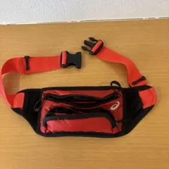 【新品未使用】ランニング用ウエストポーチ アシックス
