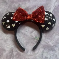 ディズニー ミニー カチューシャ スパンコール