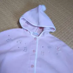 値下げ終了！美品　未使用に近い　Familiar ポンチョ （一歳くらいまで）