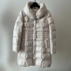 any SiS エニィスィス ダウンコート ピンクベージュ ジャケット ホワイト