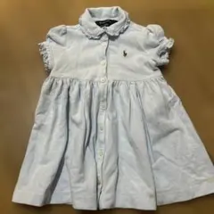 Ralph Lauren ライトブルー ワンピース 12M