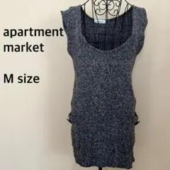 【apartment market】ニットベスト/チュニック/ノースリーブのサムネイル