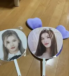TWICE サナ SANA うちわとうちわカバーセット - メルカリ