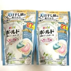 ボールド ジェルボール ホワイトティー＆フローラルの香り 27個入 2袋のサムネイル