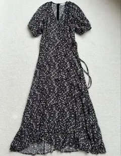 FRAY I.D フレイアイディー ヴィスコースプリントカシュクールワンピース