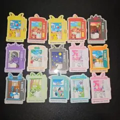 ポケモンセンターオンライン ミニゲーム ピカチュウ賞 ステッカー 15枚